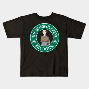 Bill Door Tea Shop Logo Kids T-Shirt